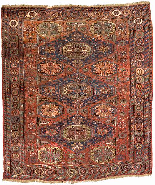 Appraisal: A Soumak carpet Caucasus late th century size approximately ft