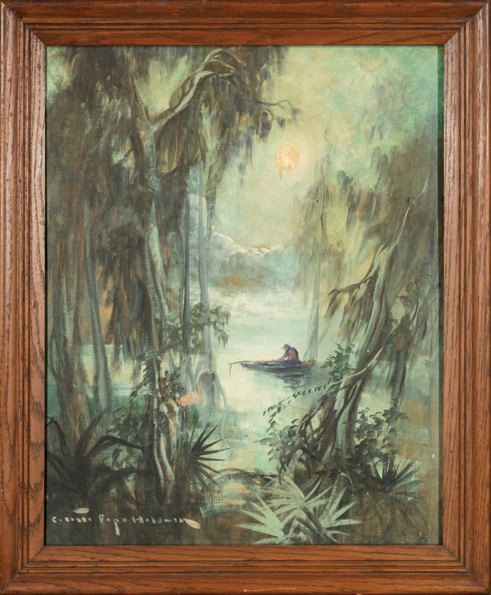 Appraisal: Colette Pope Heldner American Louisiana - Swamp Idyl Louisiana Bayou