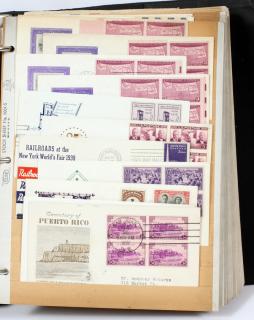 Appraisal: U S ST-DAY COVERS NH OG WORLDS FAIR AIR MAIL