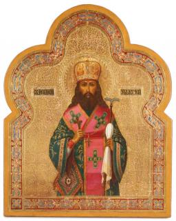 Appraisal: LARGE IMPRESSIVE RUSSIAN ICON CIRCA A VERY FINE RUSSIAN ICON