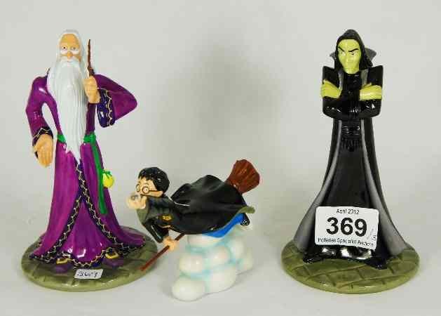 Appraisal: Royal Doulton Figures From the Harry Potter Series Professor Severus