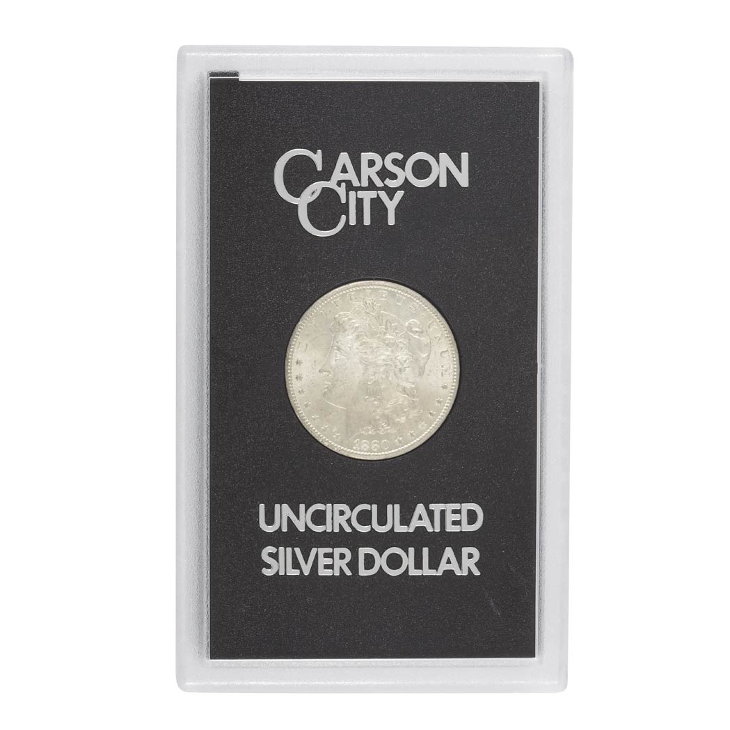 Appraisal: Carson City Dollars to Nice Circulated to Brilliant Uncirculated examples