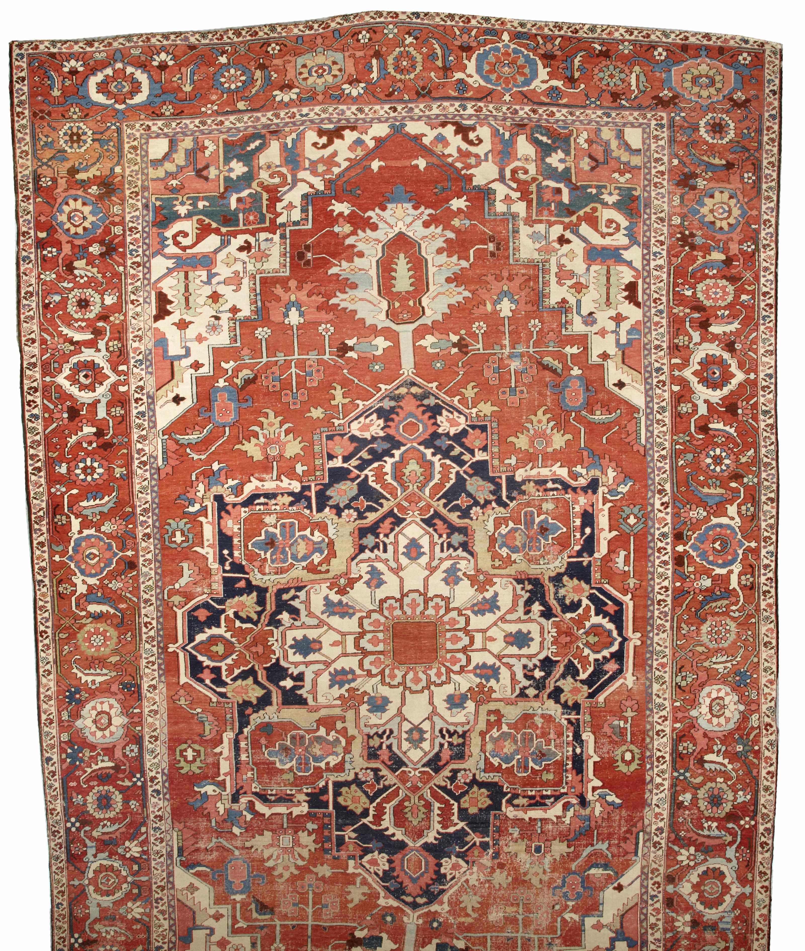 Appraisal: A Serapi carpet Northwest Persialate th centurysize approximately ft in