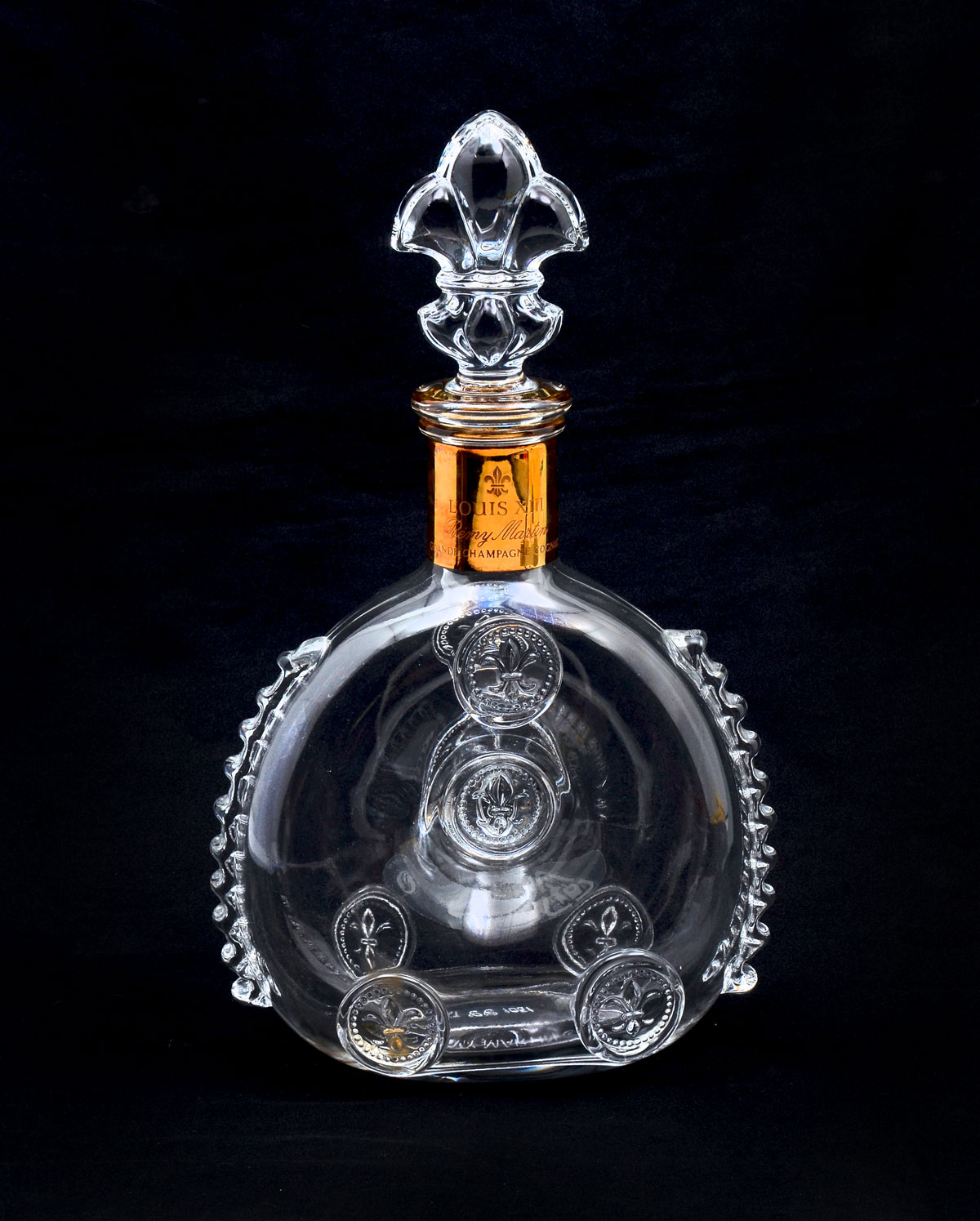 Appraisal: BACCARAT BOTTLE FOR REMY MARTIN W BOX Baccarat crystal bottle