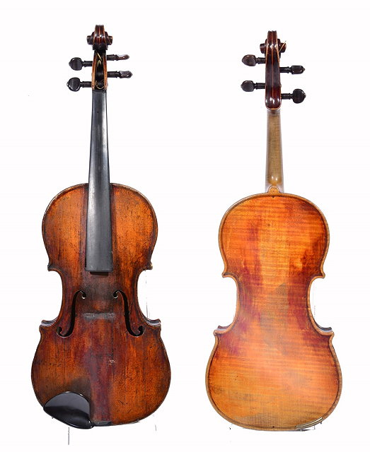 Appraisal: AN EARLY TH CENTURY FRENCH VIOLIN labelled Nicolas Lupol Paris