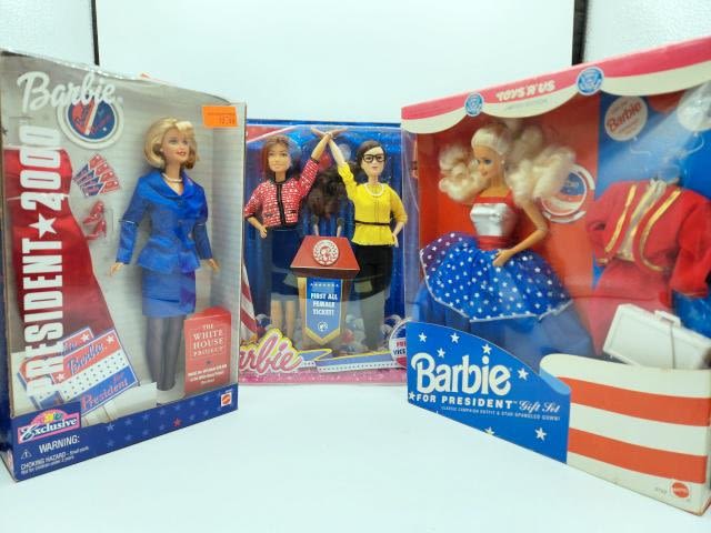 Appraisal: Barbie for President Doll Sets - - - All doll