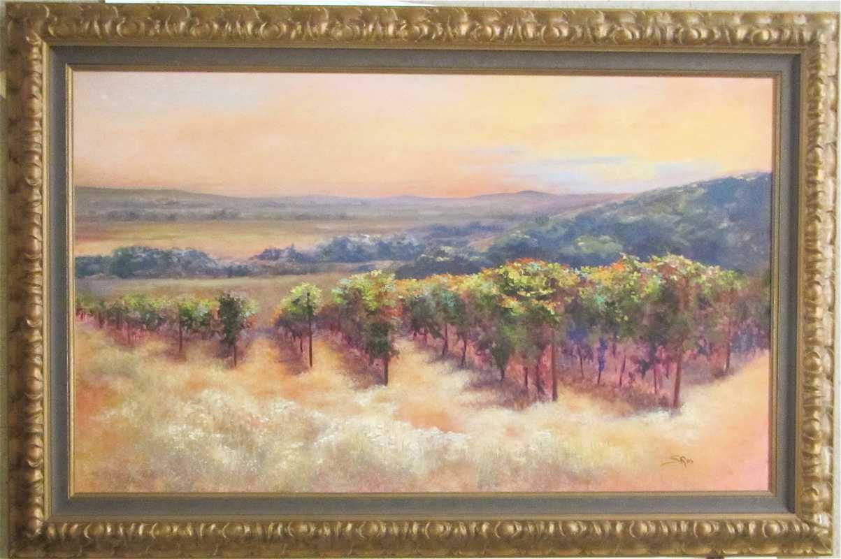 Appraisal: SHANNON RAY OIL ON CANVAS Oregon th century Chehalen Valley