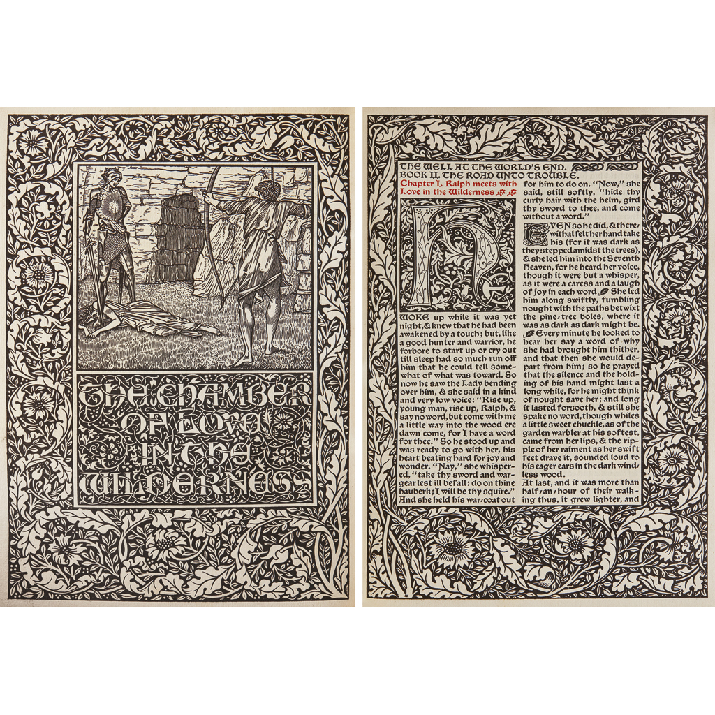 Appraisal: Kelmscott Press - William Morris The Well at the World's