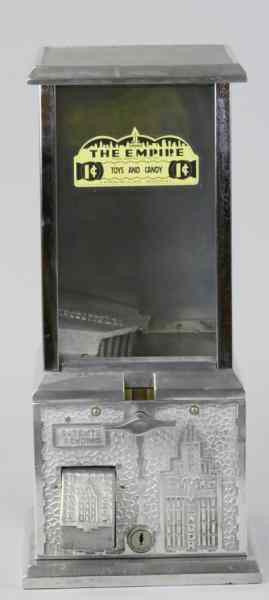 Appraisal: THE EMPIRE VENDOR MACHINE dispensing machine for candy and toys