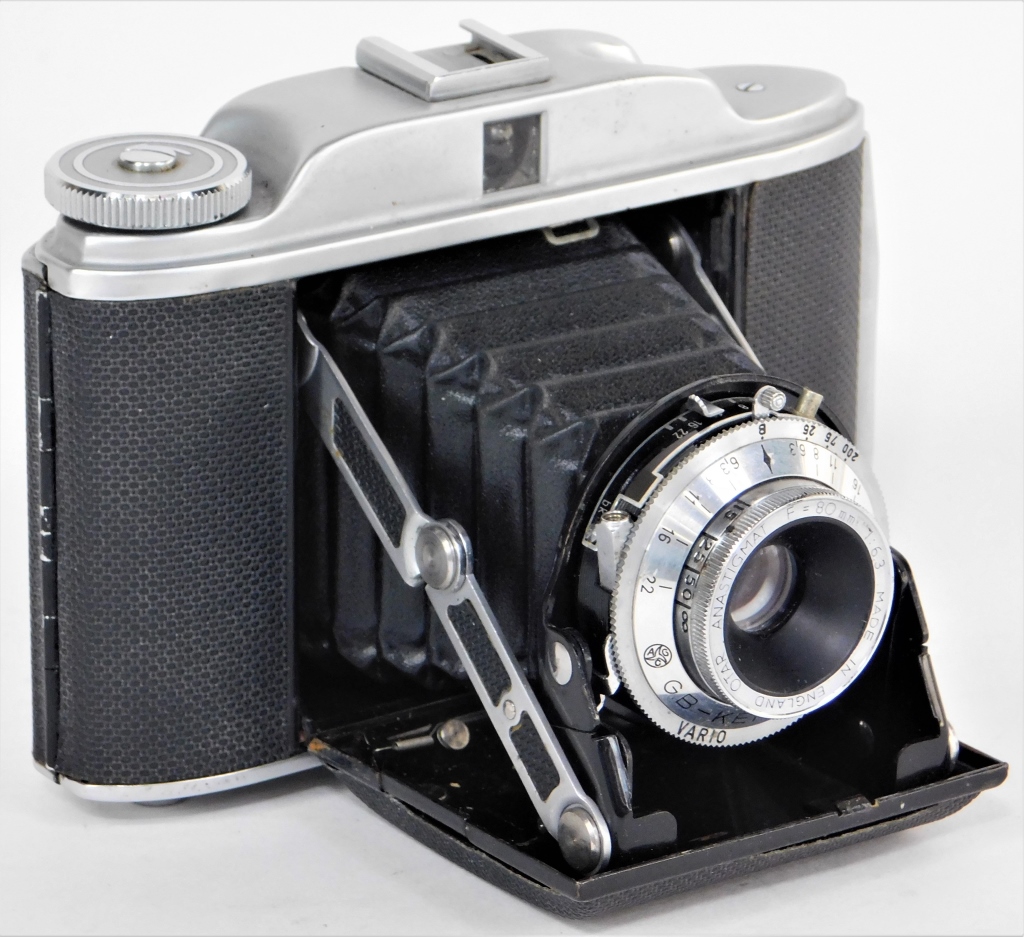 Appraisal: KERSHAW FOLDING VIEWFINDER CAMERA British Kershaw folding viewfinder camera for