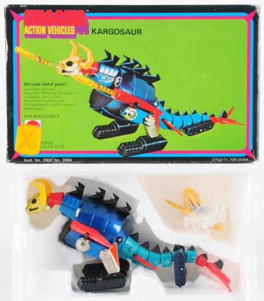 Appraisal: Popy Shogun Action Vehicles Kargasaur Mattel Kargasaur is Gaiking's base