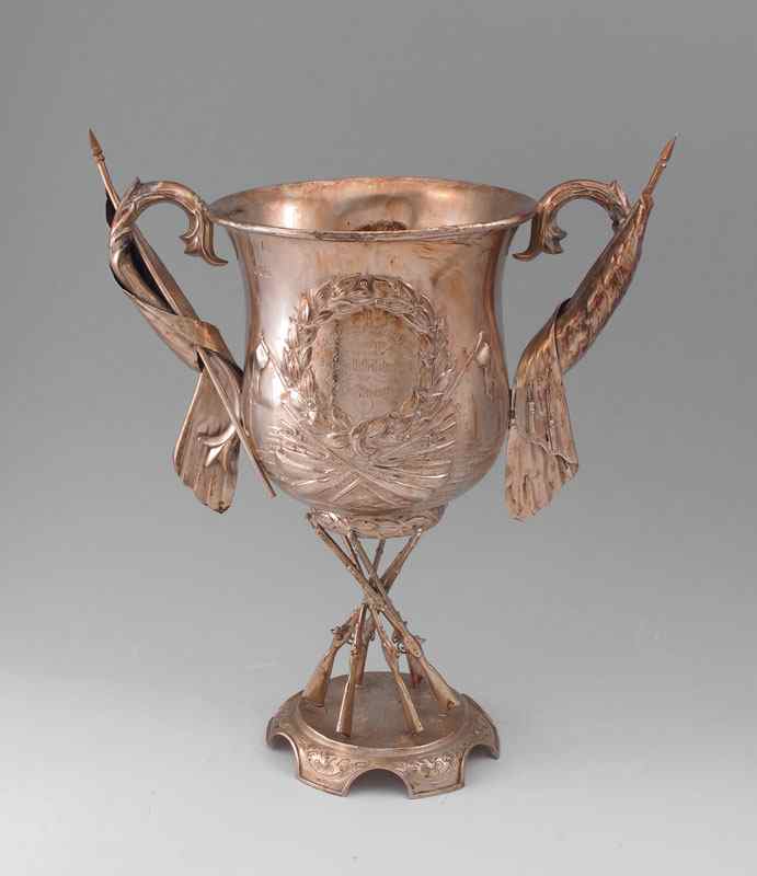 Appraisal: ENGLISH STERLING MAPPIN WEBB MILITARY PRESENTATION TROPHY Hallmarked Mappin Webb