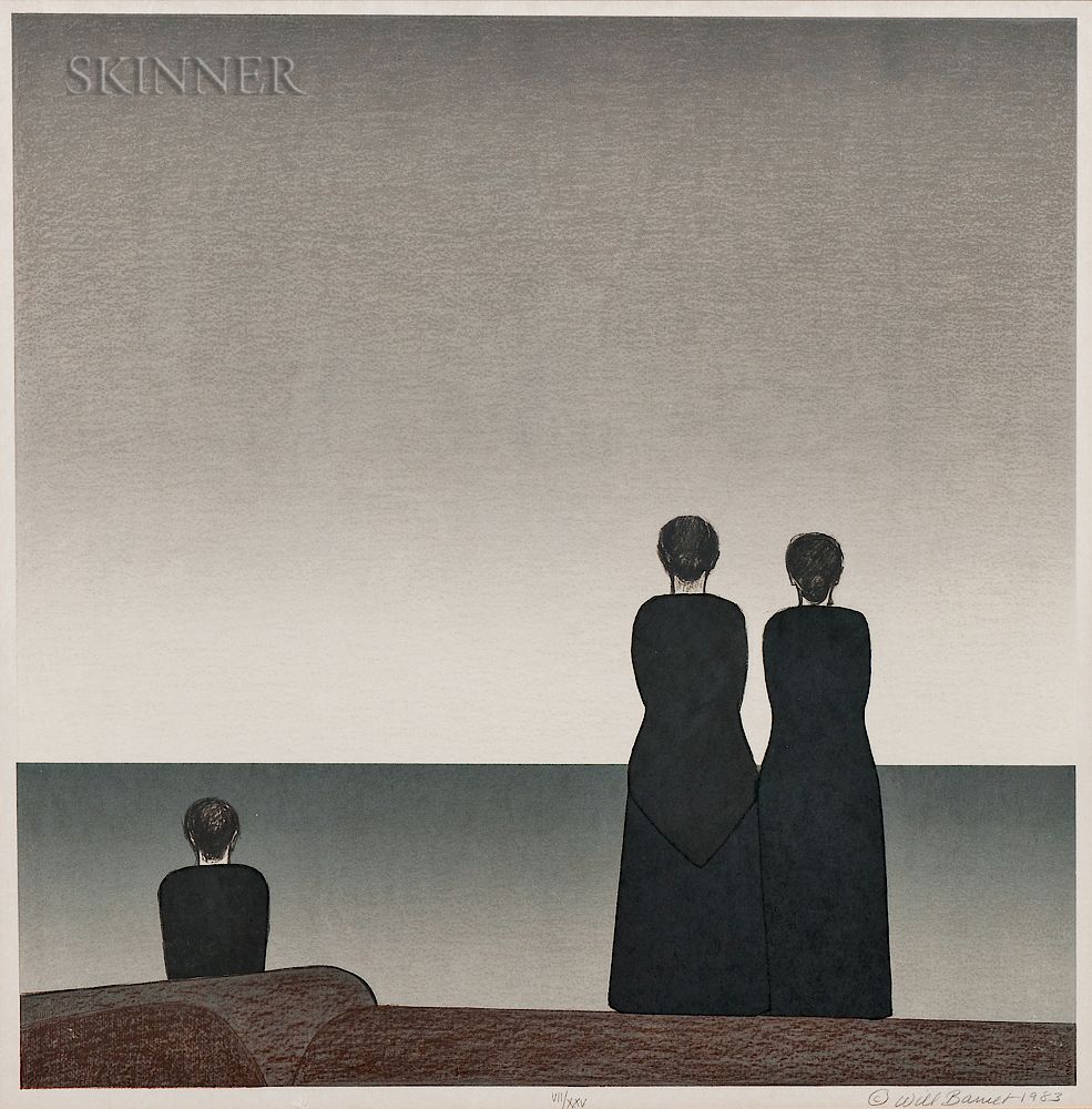 Appraisal: Will Barnet American - Peter Grimes Will Barnet American -