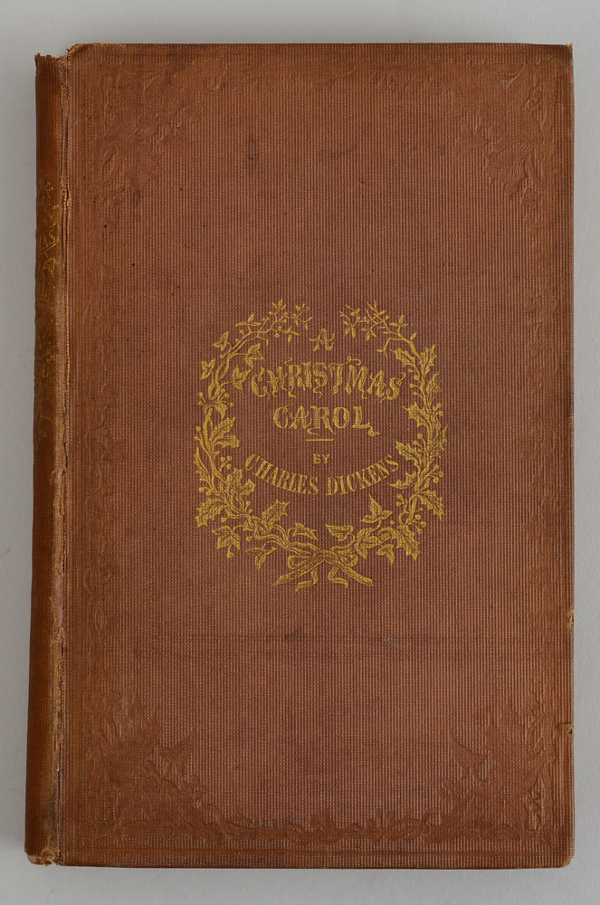 Appraisal: FIRST EDITION - DICKENS CHARLES A CHRISTMAS CAROL Chapman Hall