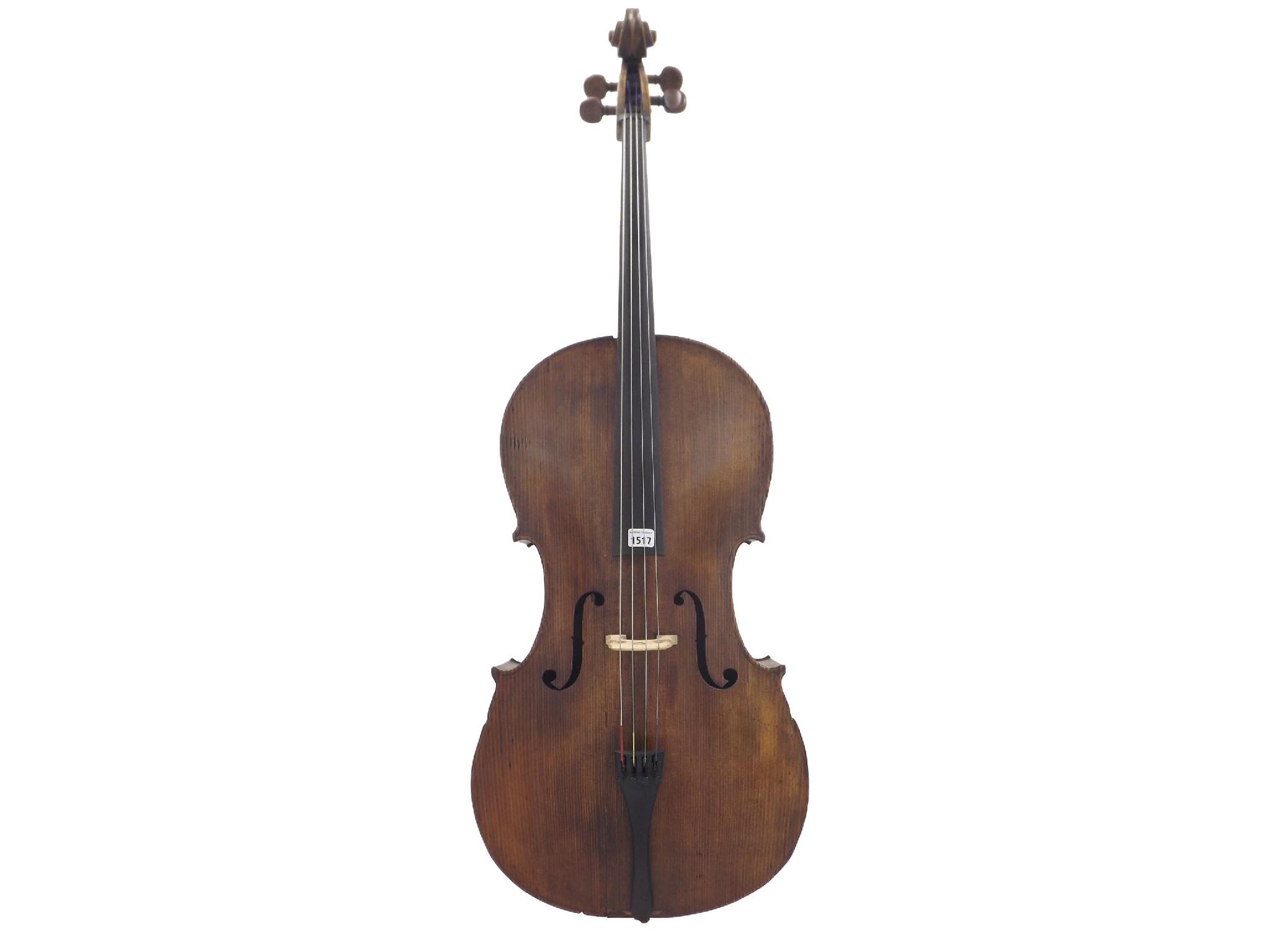 Appraisal: Early th century German violoncello cm soft case