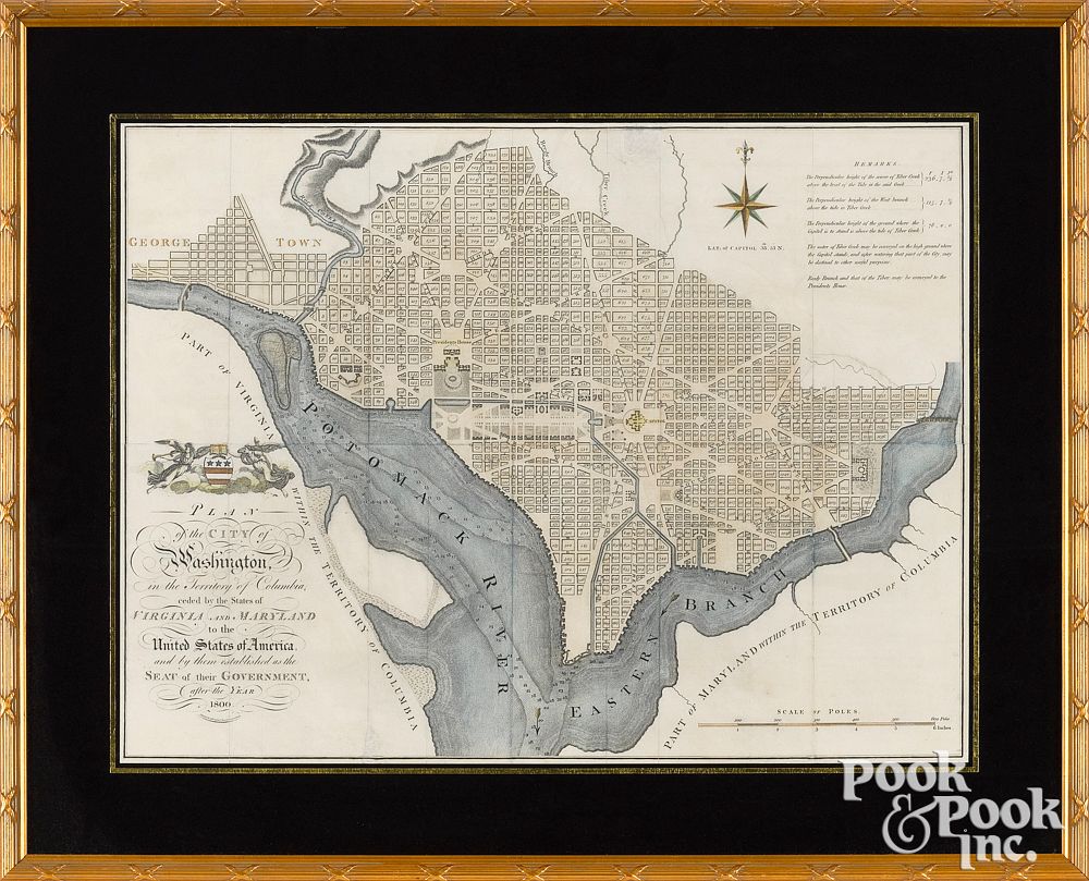 Appraisal: Plan of the City of Washington by John Russell Plan