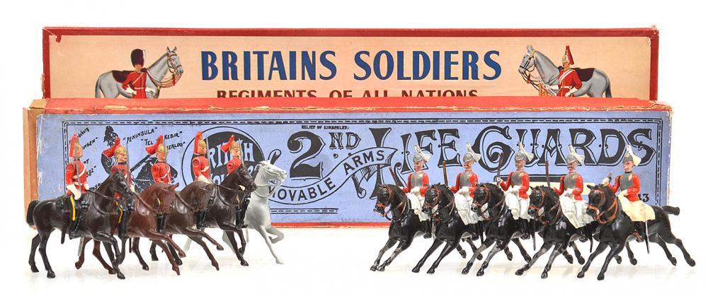 Appraisal: X SETS OF BRITAINS INCLUDING ND LIFE GUARDS PRE WAR