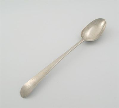 Appraisal: A George III Irish provincial basting spoon with a feint