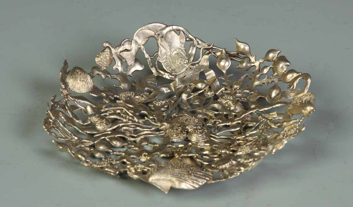 Appraisal: Rare Gorham Narragansett Sterling Dish Rare Gorham Narragansett Sterling Dish