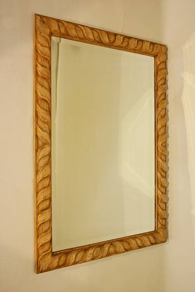 Appraisal: A 'Valero Tuscan' fir mirror height in width in