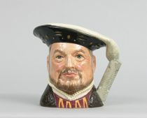 Appraisal: Henry VIII Royal Doulton Miniature This is a toby mug