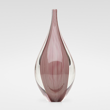 Appraisal: Lino Tagliapietra VASE Effetre InternationalItaly hand-blown glass h dia in