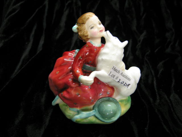 Appraisal: Royal Doulton Figurine Home Again HN girl with dog