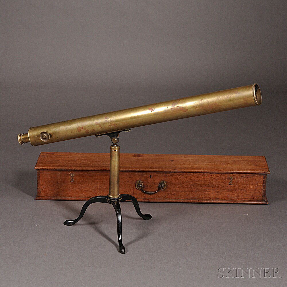 Appraisal: A Bardou -inch Library Refractor Telescope Paris th century the