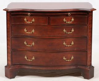 Appraisal: CENTURY MAHOGANY CHEST OF DRAWERS CENTURY MAHOGANY CHEST OF DRAWERS