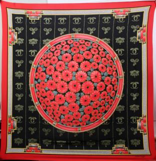 Appraisal: CARTIER SILK SCARF CARTIER SILK SCARF X In shades of