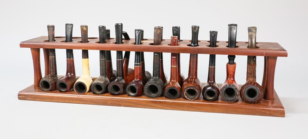 Appraisal: Medico pipes of various shapes Kaywoodie billiard pipes Dr Grabow