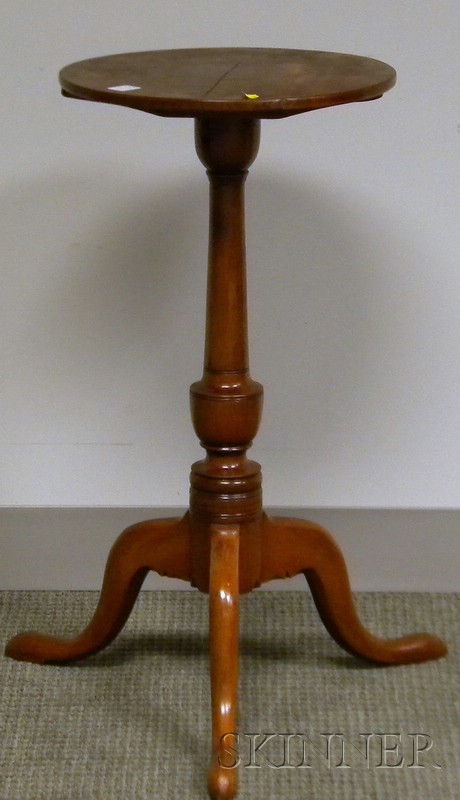 Appraisal: Chippendale Maple Candlestand