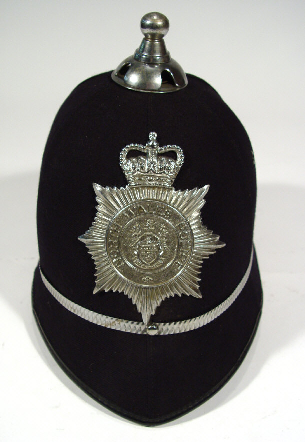 Appraisal: North Wales police helmet