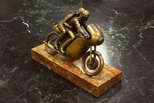 Appraisal: The Ride Maquette' by Steven John Posson original small sculpture