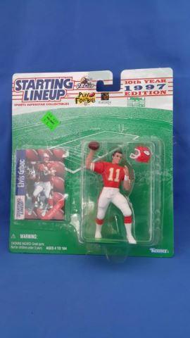 Appraisal: Starting Lineup Elvis Grbac Action Figure Kansas City Chiefs -