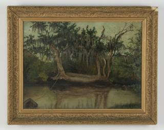 Appraisal: American School O c 'Southern Swamp' th c American School