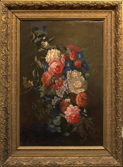 Appraisal: British School Fourth Quarter th Century Still Life with Roses