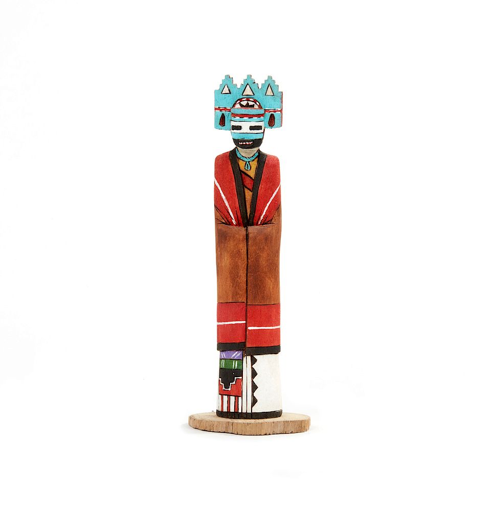 Appraisal: Tiwenu Kachina Jacok Cook Tiewenu Kachina by Jacok Cook Dimensions