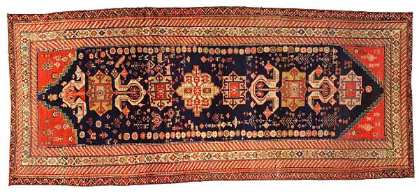 Appraisal: A Northwest Persian runner Northwest Persia circa size approximately ft