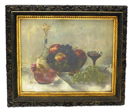 Appraisal: L A Morse th C oil on canvas c depicting