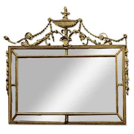 Appraisal: Neoclassical Style Gold Painted Mirror Estimate -