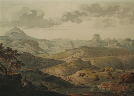 Appraisal: After Henry Salt th Century coloured print ''View near the