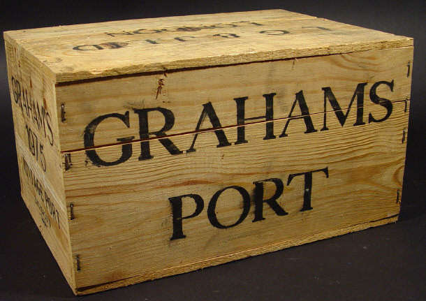 Appraisal: Twelve bottle case of Grahams vintage port unopened