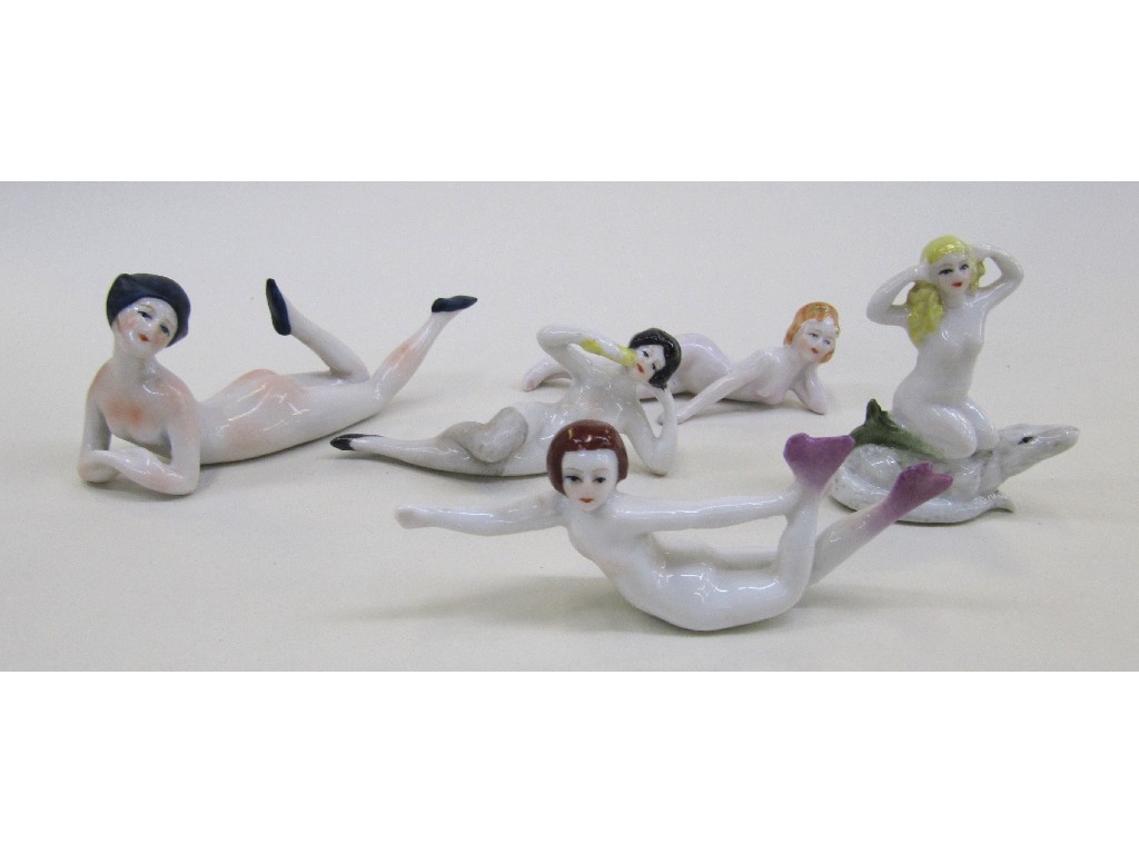 Appraisal: Five 'Bathing Belles' figures