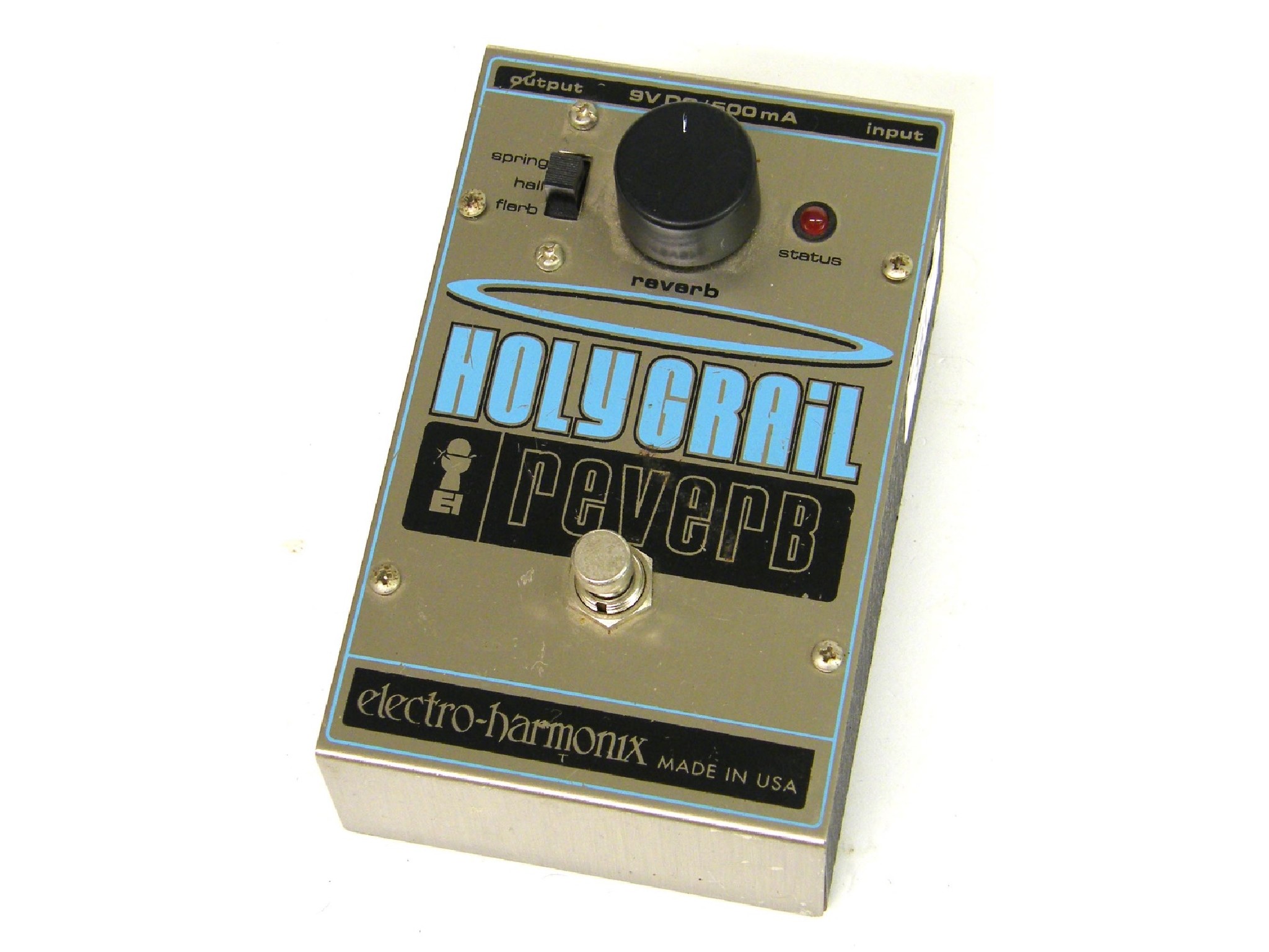 Appraisal: Electro-Harmonix Holy Grail reverb guitar pedal with power adaptor working