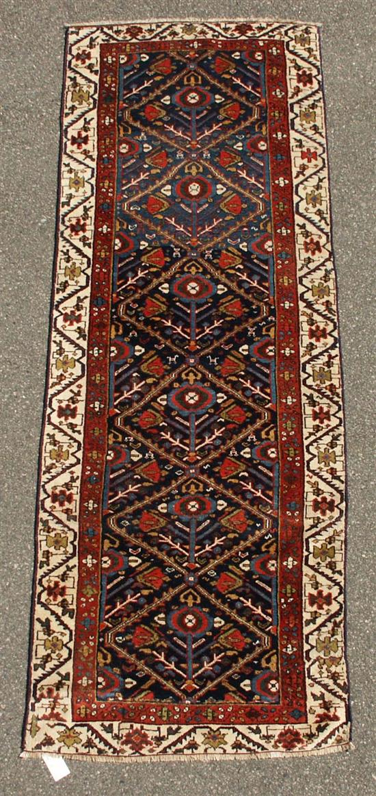 Appraisal: NORTH WEST PERSIAN RUNNER mid th century feet inches x