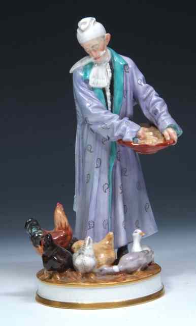 Appraisal: A BING AND GRONDAHL COPENHAGEN PORCELAIN MODEL of a figure