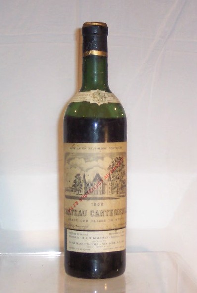 Appraisal: Chateau Cantemerle Vintage - ml bottle Low -shoulder level From