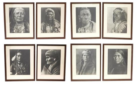 Appraisal: After Edward Sheriff Curtis American - th C black and