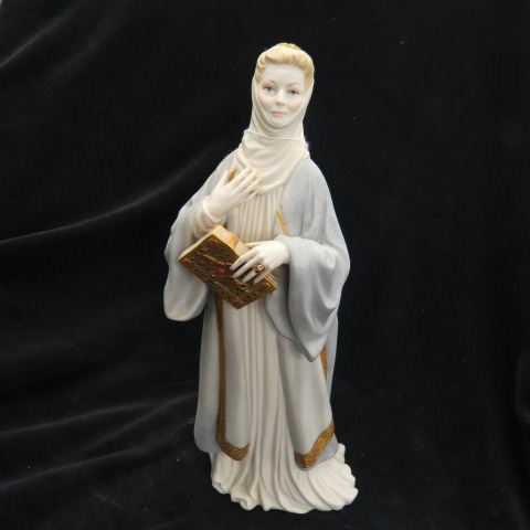 Appraisal: Cybis Porcelain Figurine Eleanor of Aquitaine of excellent